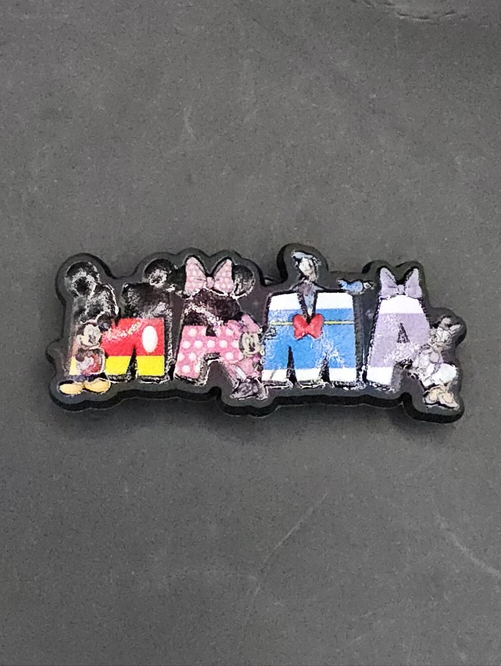 (5/$15) Mama in Disney Mickey Mouse Theme Croc Charm